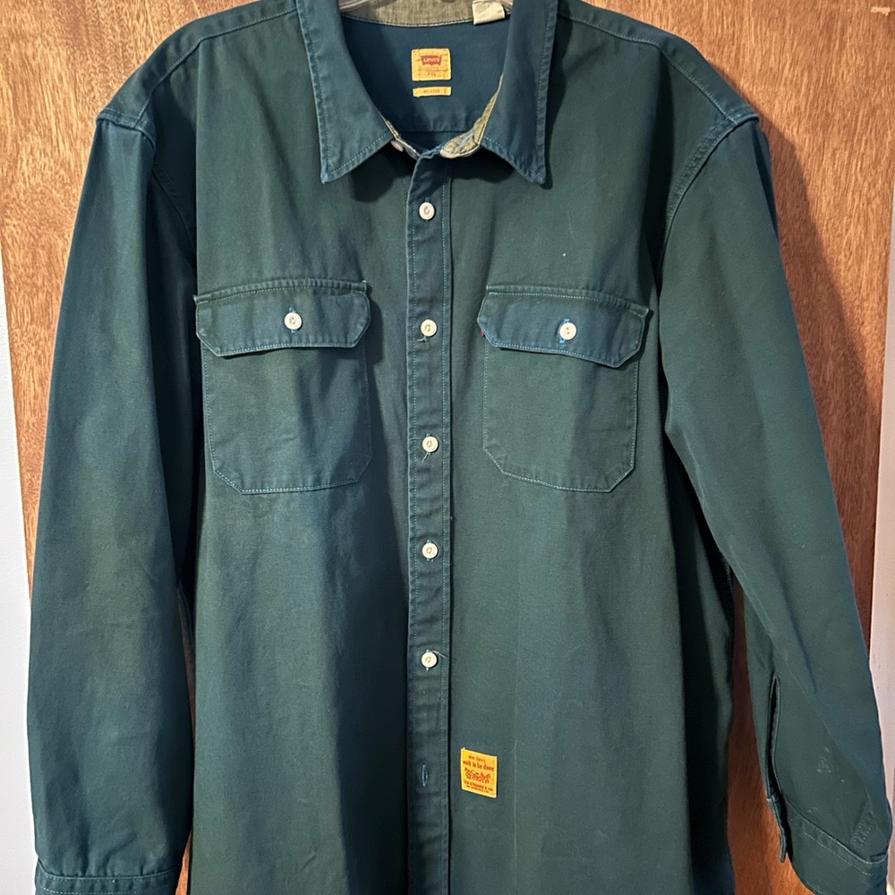 Levi's Teal Relaxed Denim